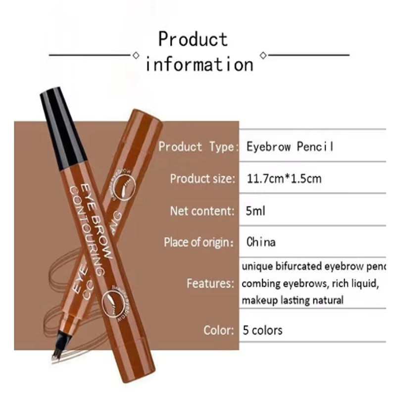 4-Tip Precise Brow Tint Pen